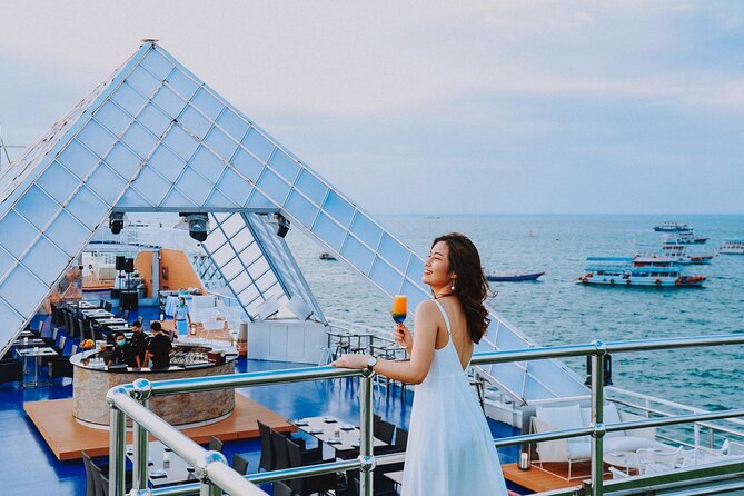 Ocean Sky Pattaya Dinner Cruise with Live Entertainment - The Floating Restaurant Feel and the 360° Deck Experience