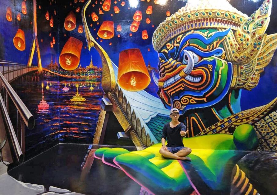 Pattaya: Art in Paradise 3D Museum Discounted Ticket - The jungle, dinosaurs, and giant cats: your best photo payoff