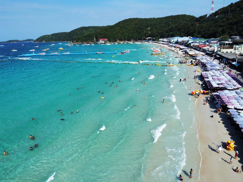Pattaya: Coral Island & Sak Island Adventure Trip - Coral Island Beach Time: Paddleboarding, Reef Views, and Lunch at Tawean Beach
