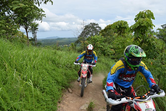 Pattaya Full Day Dirt Bike Tour - Trail time: jungle tracks, sandy sections, rutted climbs, and water crossings