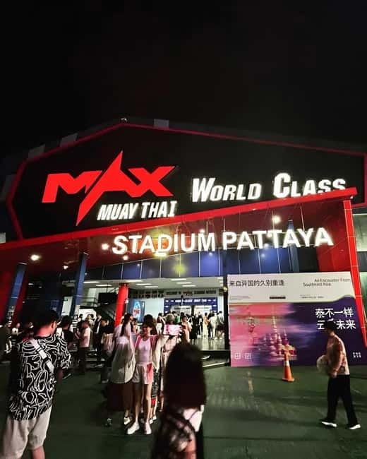 Pattaya: Max Muay Thai Stadium Passionate Journey - Ticket counter timing: how to avoid the stressful part