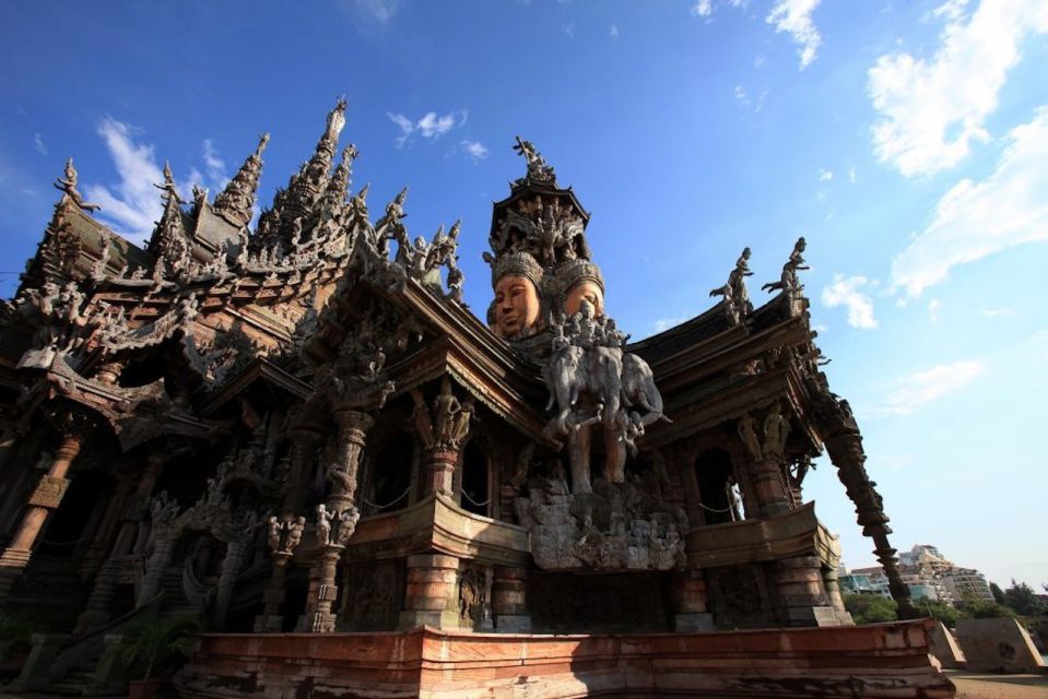 Pattaya: The Sanctuary of Truth Discounted Admission Ticket - Entering the Sanctuary of Truth: a nail-free wooden castle
