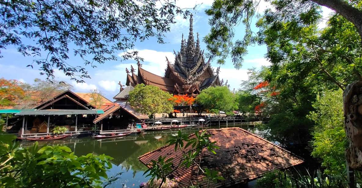 Pattaya: The Sanctuary of Truth Discounted Admission Ticket - Four wings of iconography: Thai, Khmer, Chinese, and Indian ideas in wood